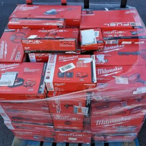 Milwaukee pallets  60 tools pallets 45power tools and 15 hand tools